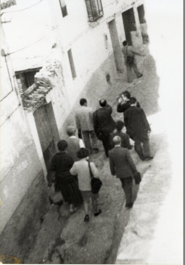 Testimonis de Jehovà en el carrer L'Om. Any 1994
