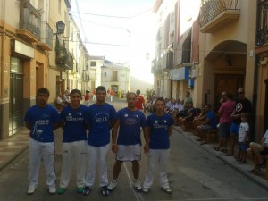 Partida Festes Alcoleja. Destaquem la presència de Julio de Sella al bot