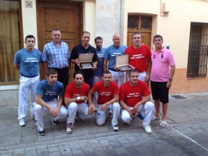 Partida Festes Finestrat. Pablo va estar dels més destacats amb el seu duel davant Santi